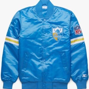 Los Angeles Chargers Light Blue/White Jacket
