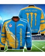 Los Angeles Chargers Mens Monster Energy Jacket