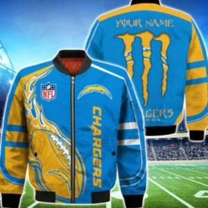 Los Angeles Chargers Mens Monster Energy Jacket