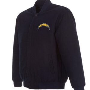 Chargers Varsity Navy Blue Wool Jacket