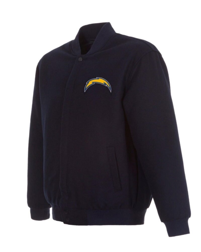 Chargers Varsity Navy Blue Wool Jacket