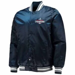MLB Atlanta Braves World Series Champions Satin Jacket