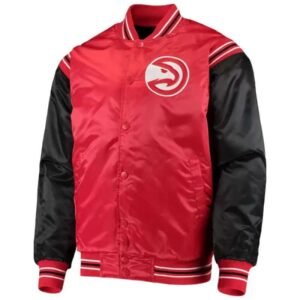 NBA Atlanta Hawks The Enforcer Varsity Satin Jacket