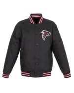 NFL Black Atlanta Falcons Textile Jacket