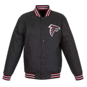 NFL Black Atlanta Falcons Textile Jacket