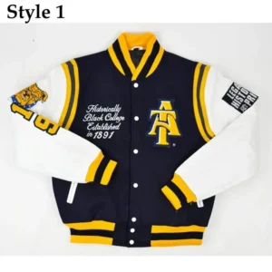 North Carolina A&T State University Motto 2.0 Varsity Jacket