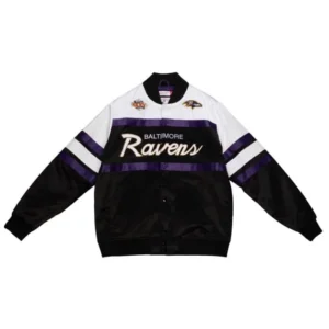 Baltimore Ravens Heavyweight Satin Jacket