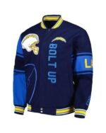 Chargers JH Design Twill Full-Snap Jacket Chargers JH Design Twill Full-Snap Jacket