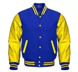 Blue And Yellow Varsity Jacket