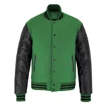 Green Black Varsity Jacket