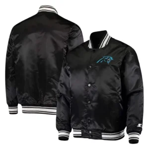 Carolina Panthers Locker Room Satin Jacket