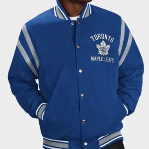 Toronto Maple Leafs Tailback Blue Varsity Jacket