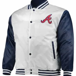 Atlanta Braves The Legend White and Blue Jacket