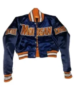 Womens Morgan State University Satin Jacket