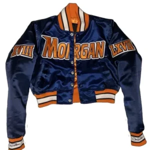 Womens Morgan State University Satin Jacket