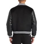 Leather Varsity Jacket Mens