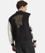 Back man utd varsity jacket