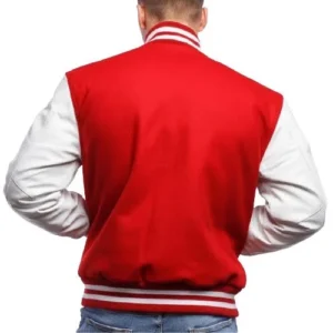 Red White Varsity Jacket