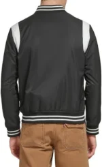 Back varsity bomber jacket