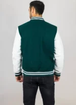 Varsity Jacket In Green
