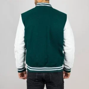 Varsity Jacket In Green