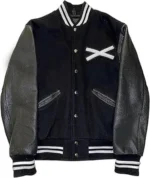 Black varsity jacket xo