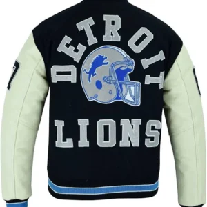 Blue big and tall varsity jacket 6xl
