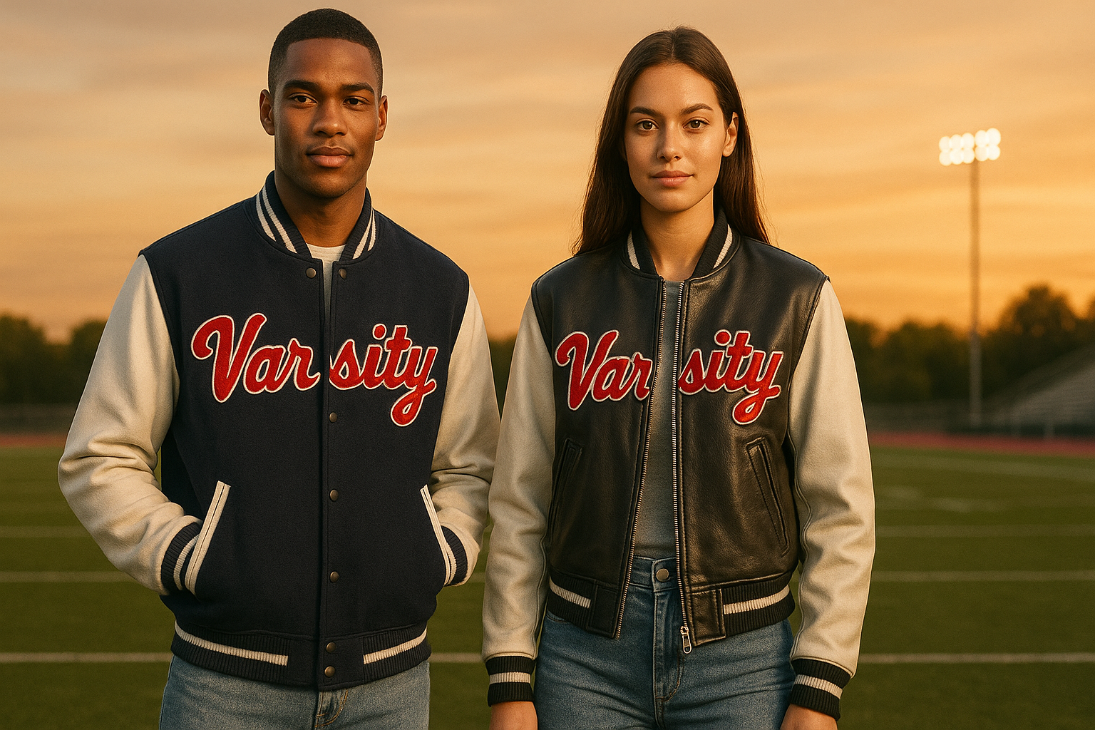 Wool vs. Leather Letterman Jackets – Which One Should You Choose