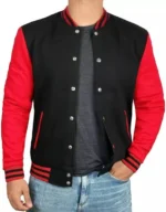 Varsity Jacket Red And Black