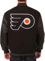 Black Flyers Varsity Jacket