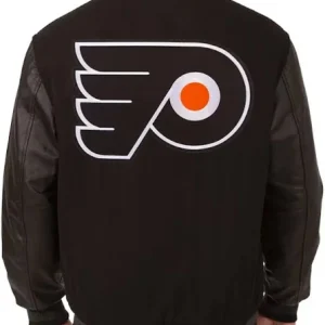 Black Flyers Varsity Jacket