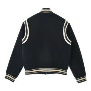 Black Heartbreaker Varsity Jacket