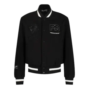 Blackout Varsity Jacket