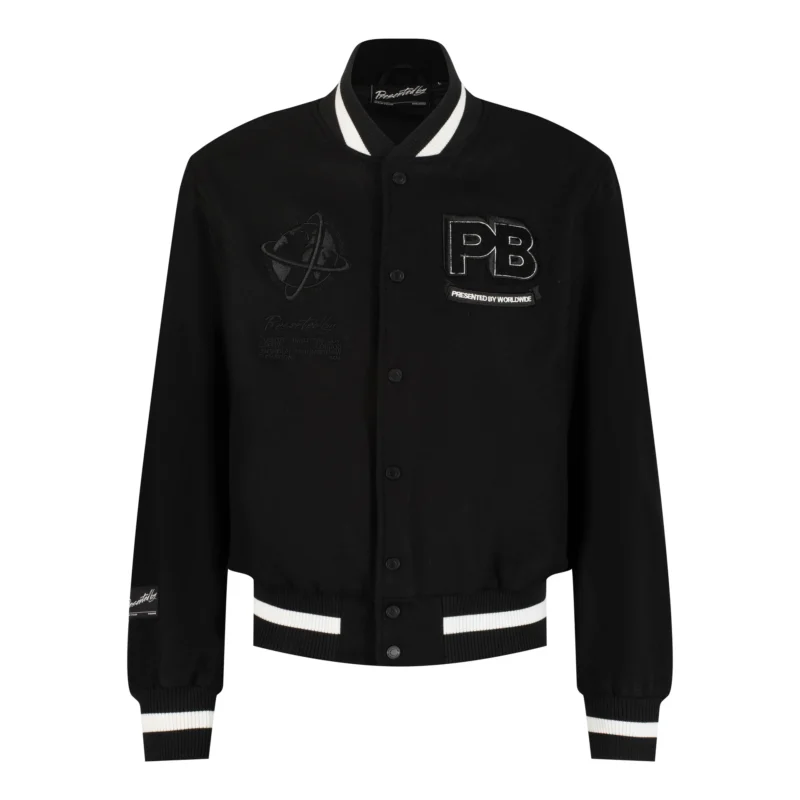 Blackout Varsity Jacket