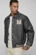 Boohooman Varsity Jacket