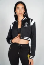 Cropped Varsity Jacket