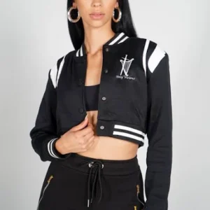 Cropped Varsity Jacket