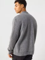 Grey Varsity Jacket Mens