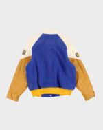 Blue nd Yellow Varsity Jacket