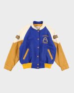 Blue Yellow Varsity Jacket