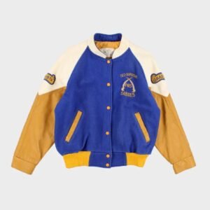 Blue Yellow Varsity Jacket