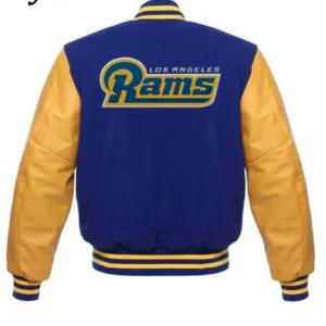 Los Angeles Rams blue Varsity Jacket