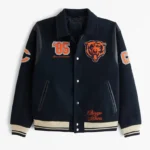 Mens Varsity Jacket Blue