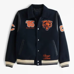 Mens Varsity Jacket Blue