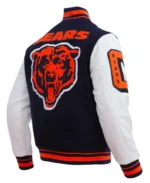 Mens Varsity Jacket Blue