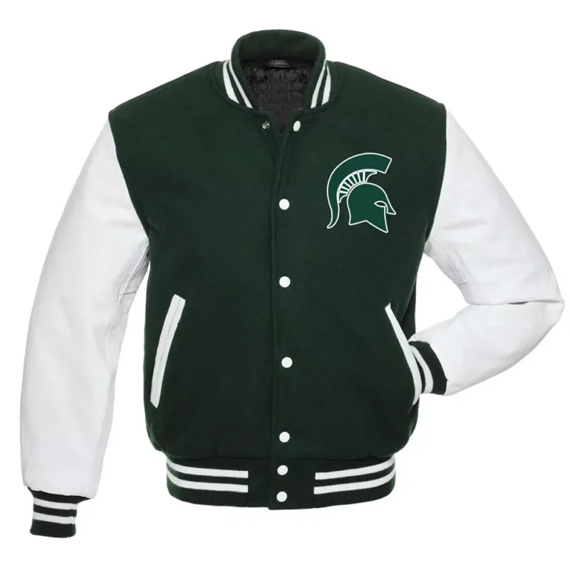 michigan state university varsity jacket Michigan State University Varsity Jacket