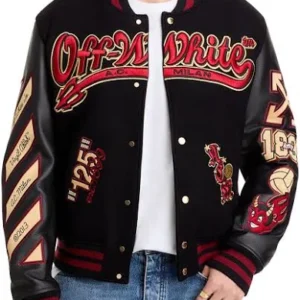 Off White Varsity Jacket