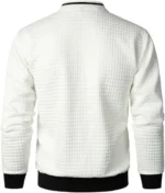 Plaid varsity jacket