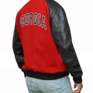 Red UGA Varsity Jacket
