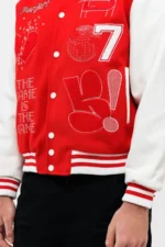 Red Varsity Jacket Mens